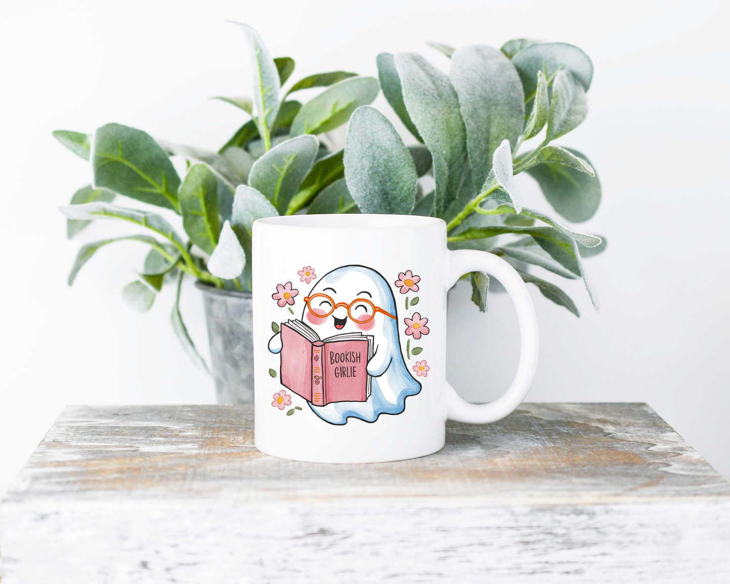 Bookish Girlie Coffee Mug | Coffee Mug | Sublimated Coffee Mug