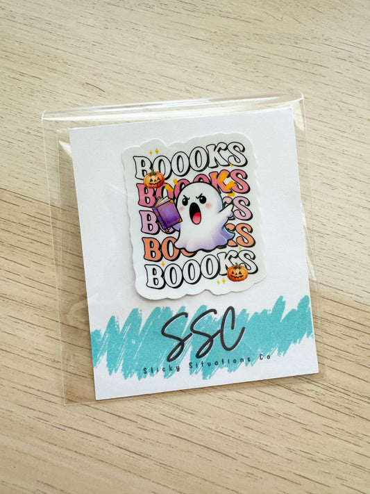 Boooks Vinyl Sticker