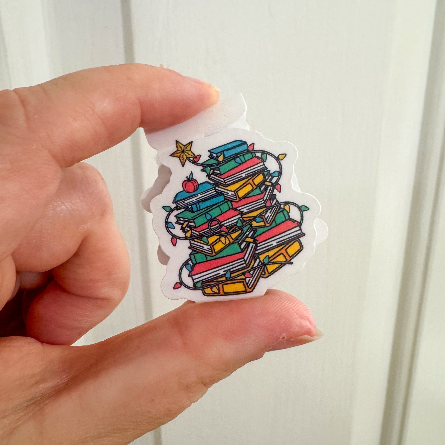 Books Magnetic Bookmarks | Durable, Laminated Cardstock with Strong Magnets