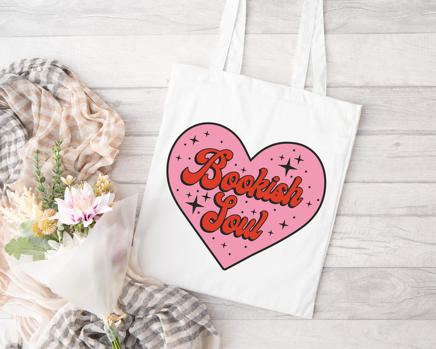 Bookish Soul Sublimated Tote Bag