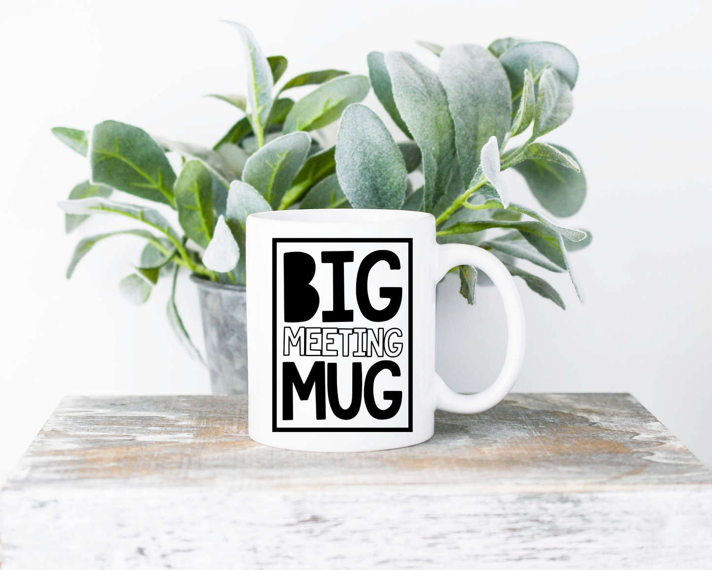 Big Meeting Mug Coffee Mug | Coffee Mug | Sublimated Coffee Mug