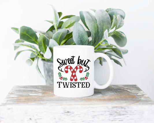 Sweet But Twisted Coffee Mug | Coffee Mug | Sublimated Coffee Mug